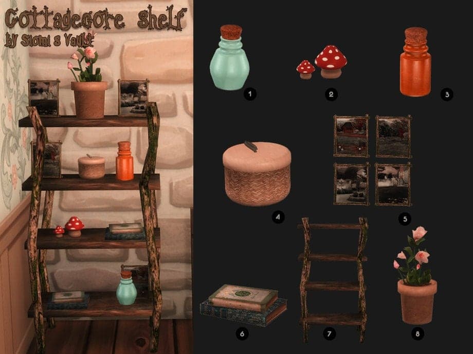 Cottagecore Shelf