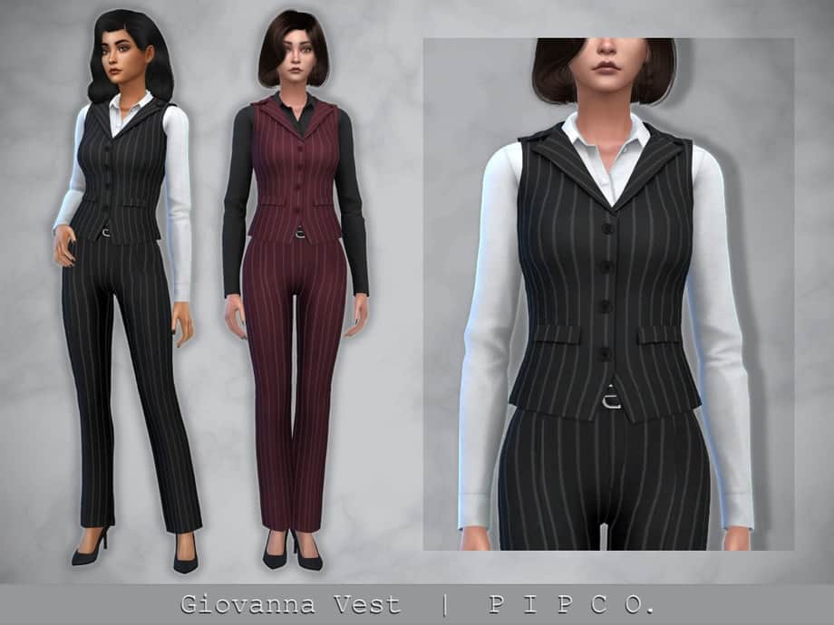 Giovanna Vest and Shirt