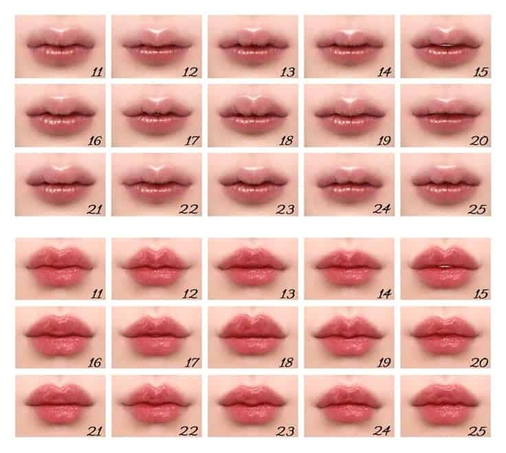 Sims 4 Lip Preset 11 To 25