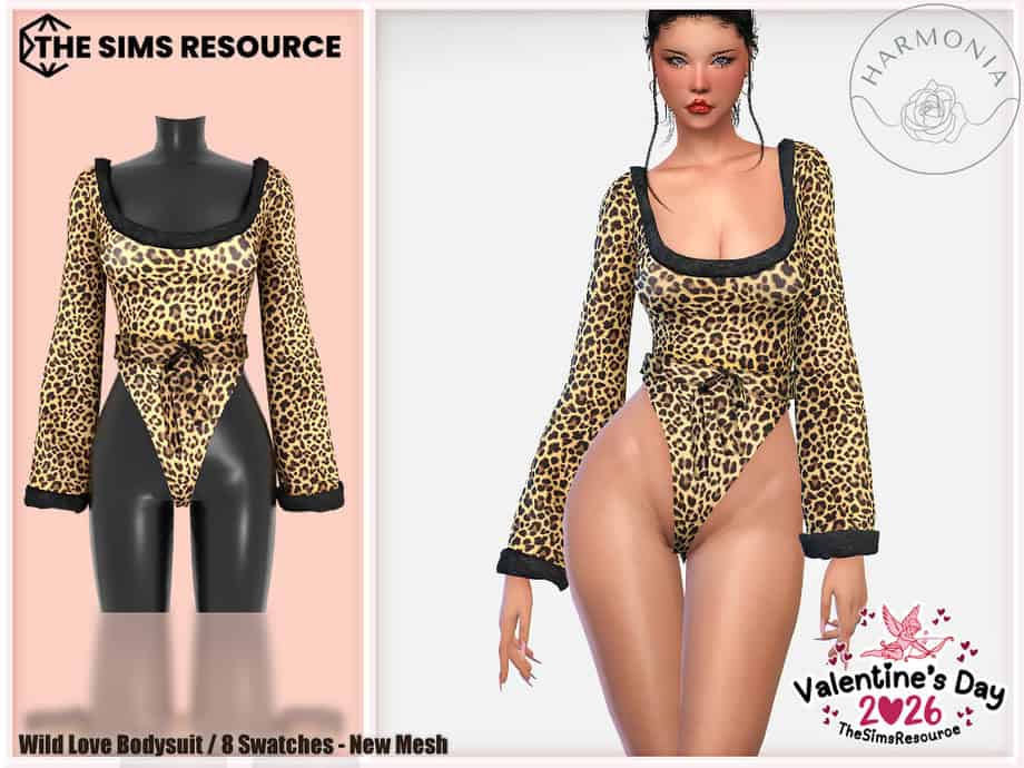 Valentine’s Day: Wild Love Bodysuit