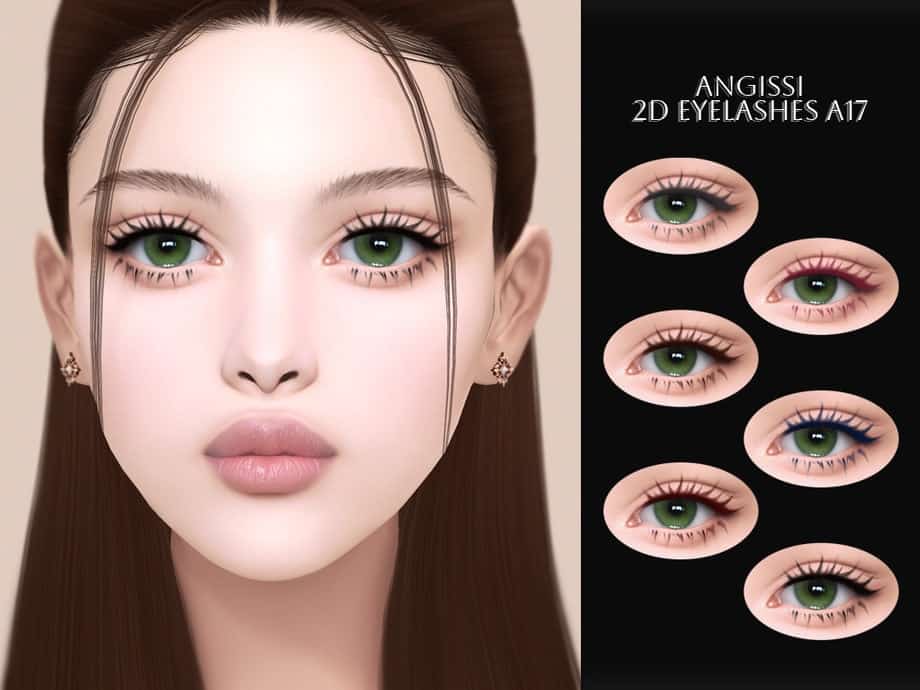 2D Eyelashes A17