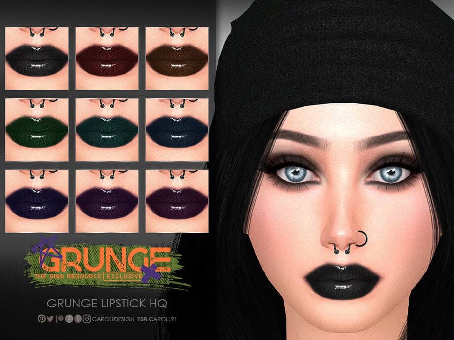 Grunge Lipstick HQ