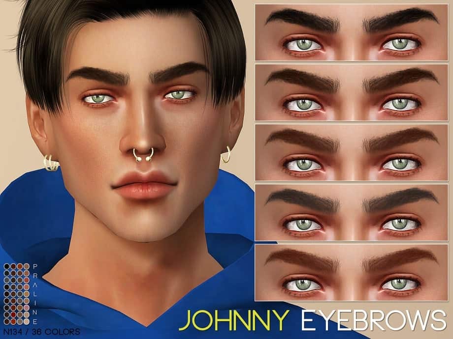 Johnny Eyebrows N135