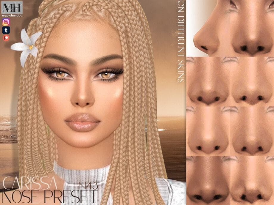 Carissa Nose Preset N43