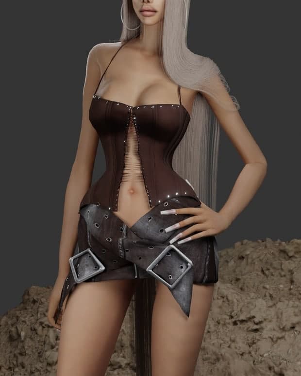 Fanci Club Laced Corset