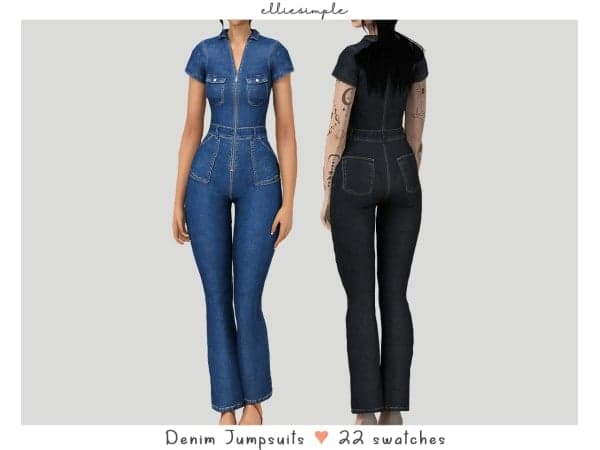 Denim Jumpsuits