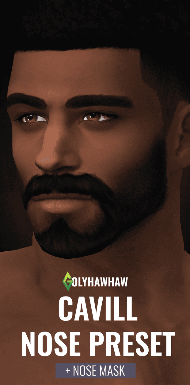 Cavill Nose Preset + Nose Mask