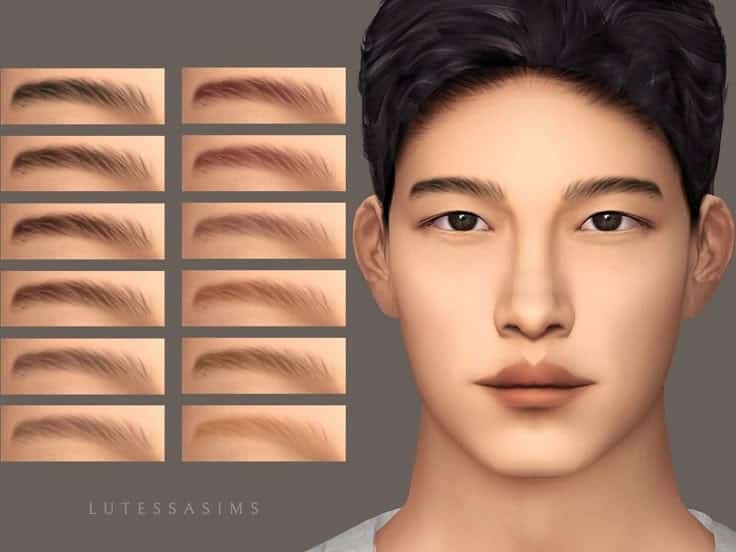 Flat Eyebrows