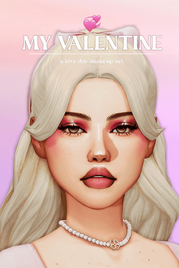 My Valentine Makeup Set