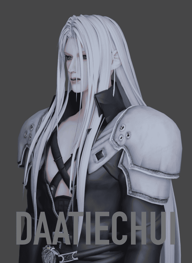 Sephiroth Hair