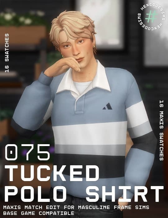 Tucked Polo Shirt