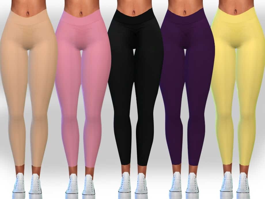 High Wasit Athletic Basic Leggings
