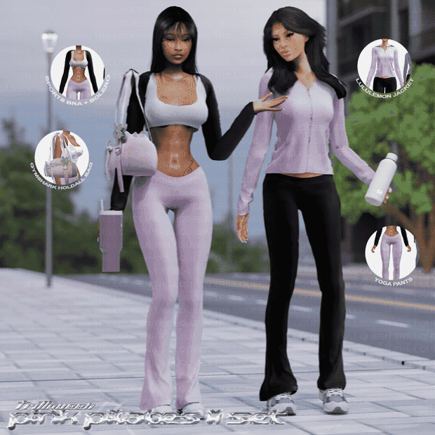 Pink Pilates Set