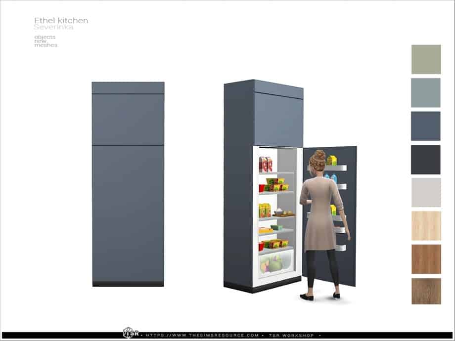 Ethel Kitchen Fridge Built-In