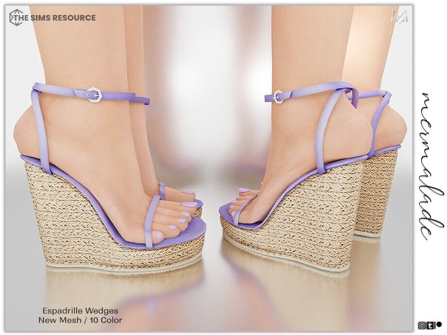 Espadrille Wedges S172