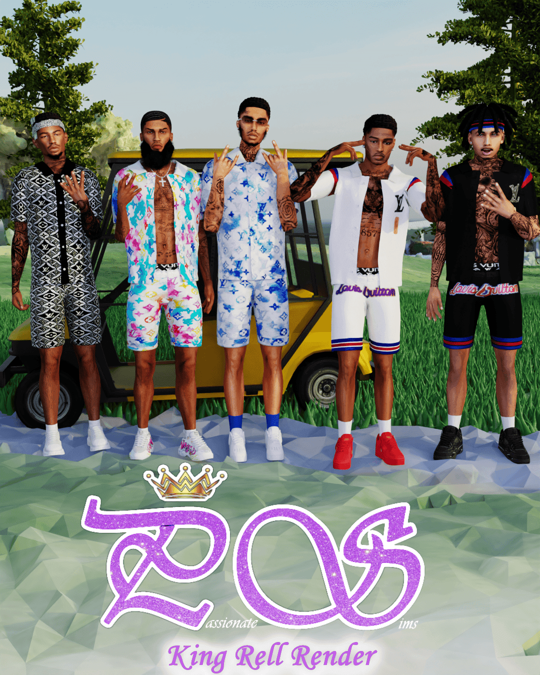 Passionate Collab King Rell’s Collection