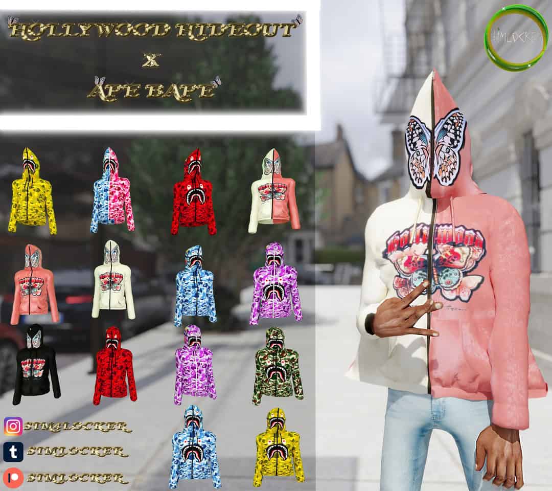 Hollywood Hideout X Ape Bape