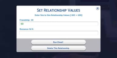 UI Cheats Extension - Sims 4 CC | MustHaveMods
