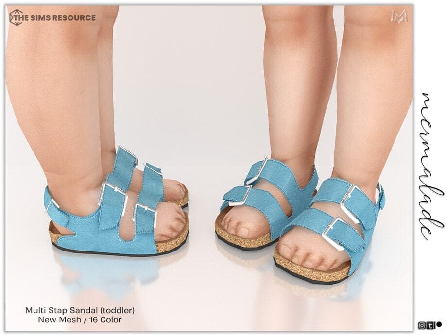 Multi-Strap Sandal
