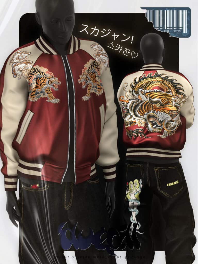 Sukajan Male Jacket