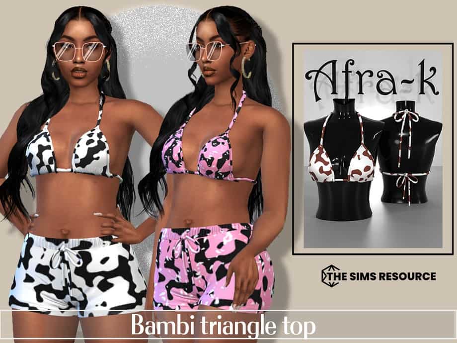 Bambi Triangle Top
