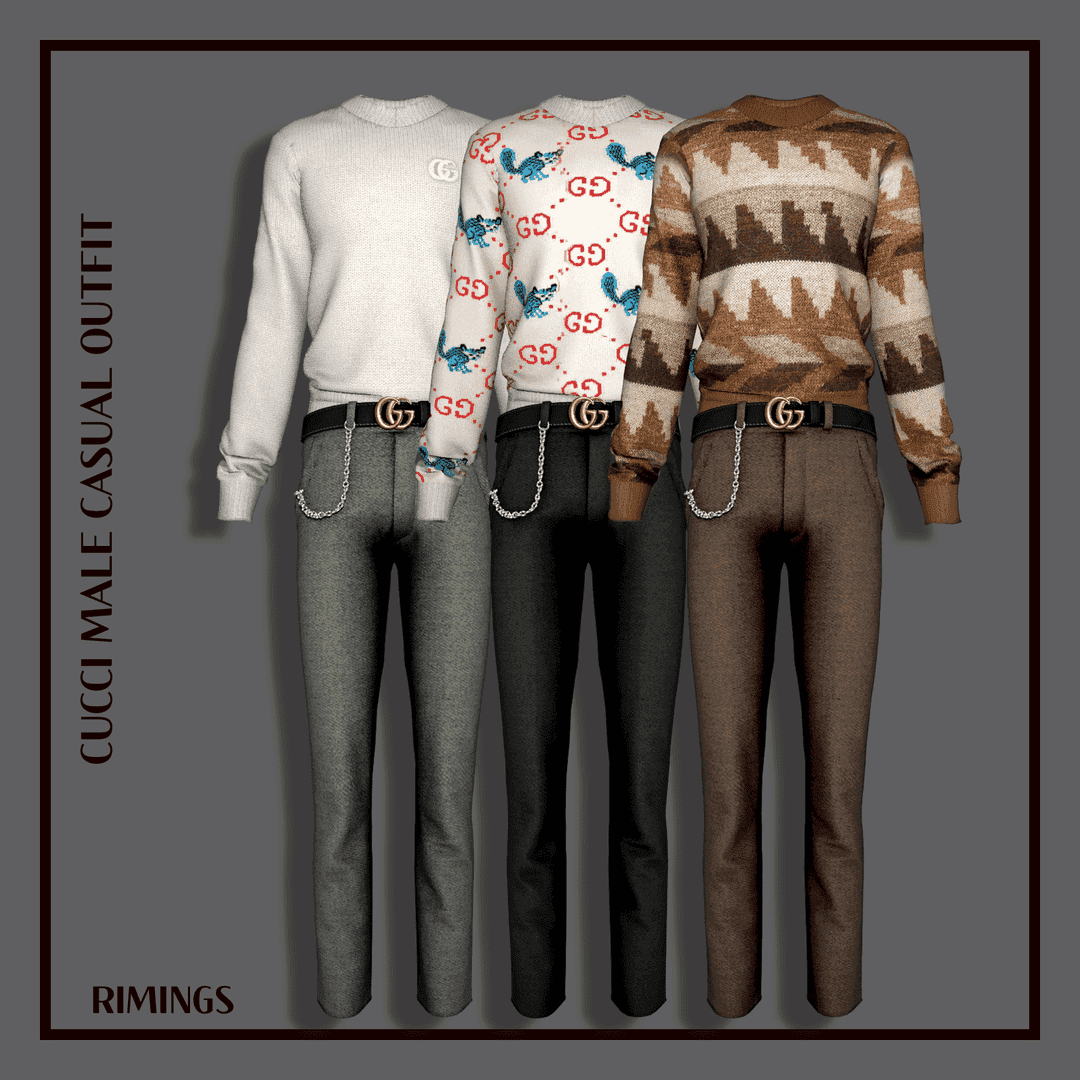 Gucci Male Casual Outfit