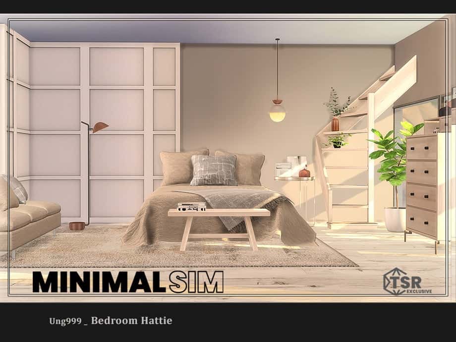 MinimalSim Bedroom Hattie