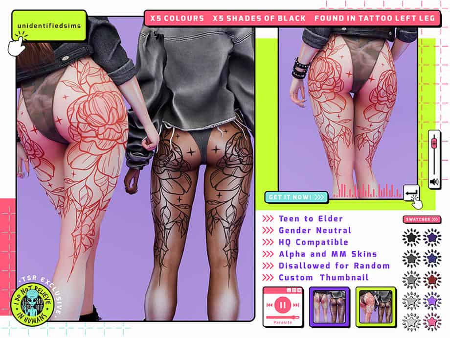 Parasite Tattoo