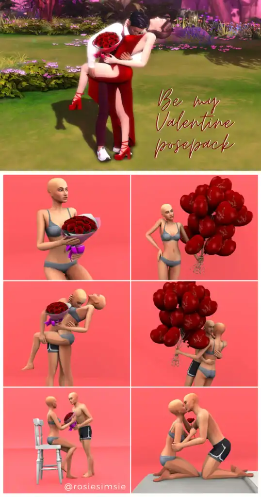 Be My Valentine – Pose Pack