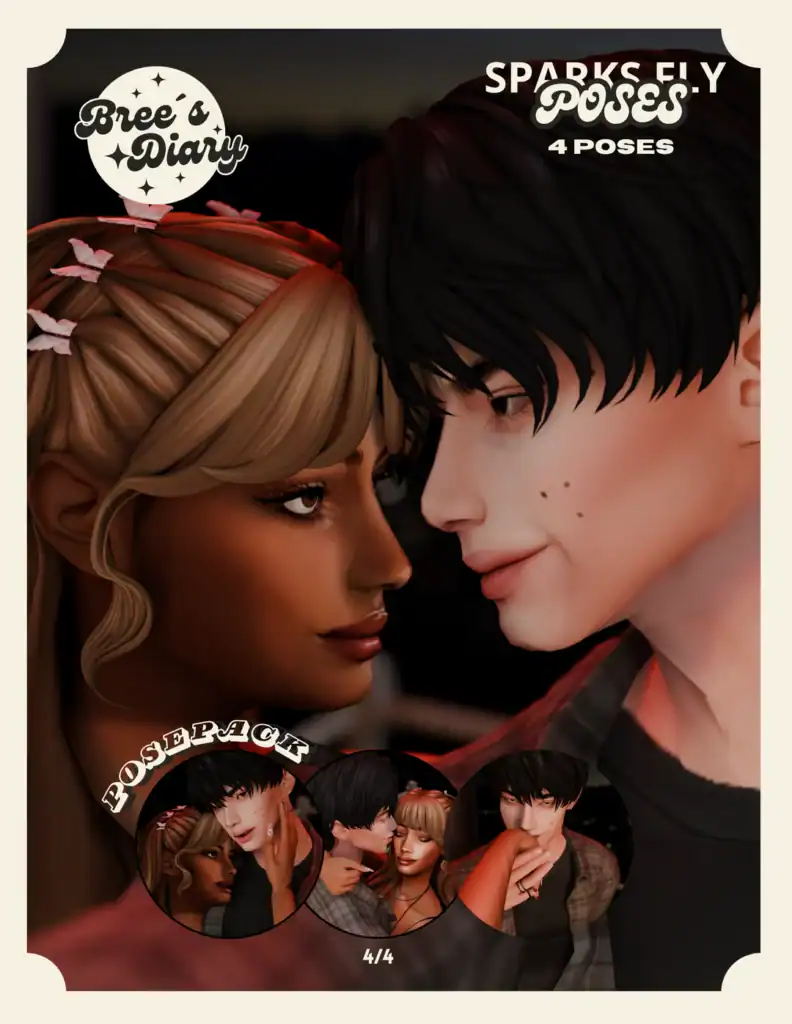 Sparks Fly – Pose Pack