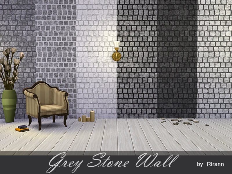 Gray Stone Wall