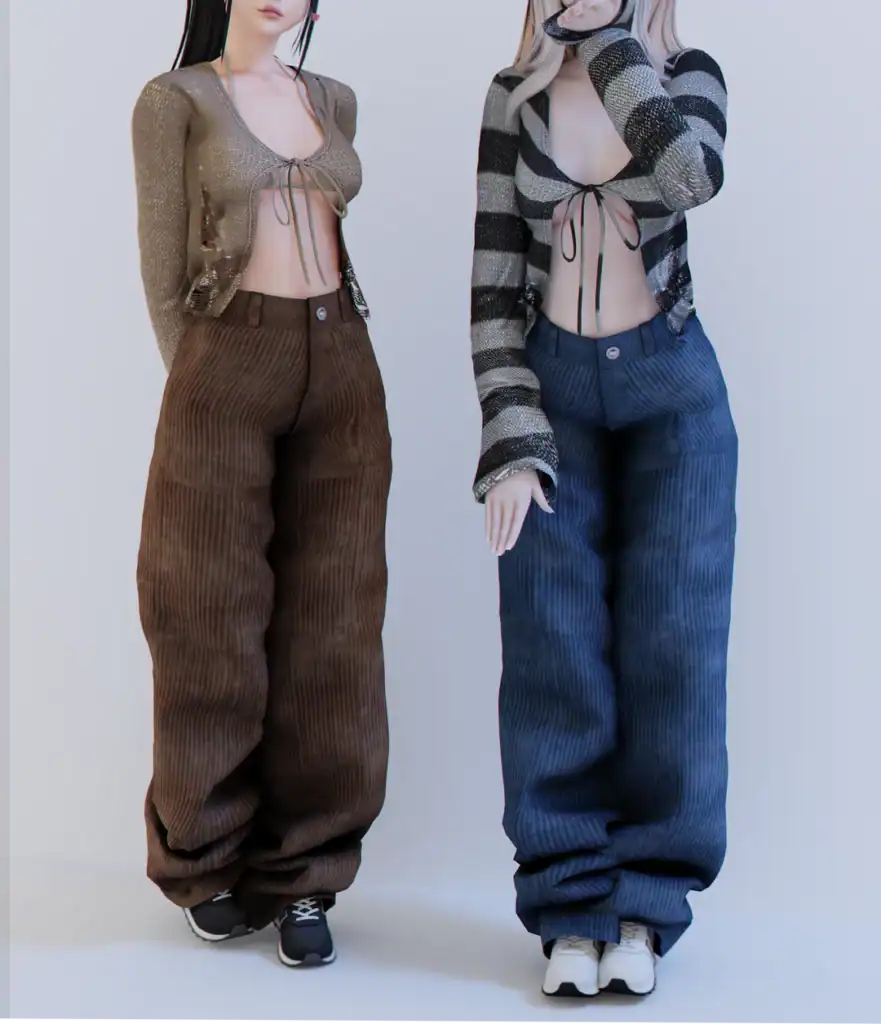 Samara Cardigan/Cordroy Pants