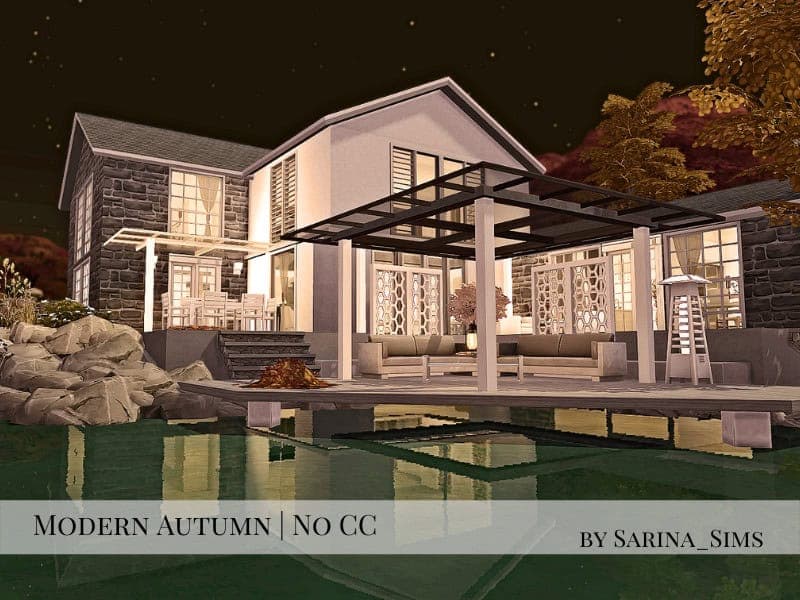 Modern Autumn House