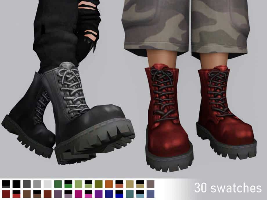 Chunky Bovver Boots V2