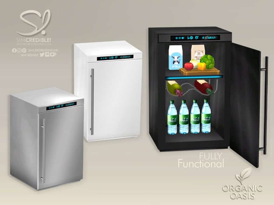 Organic Oasis Hotel Suite Mini Fridge