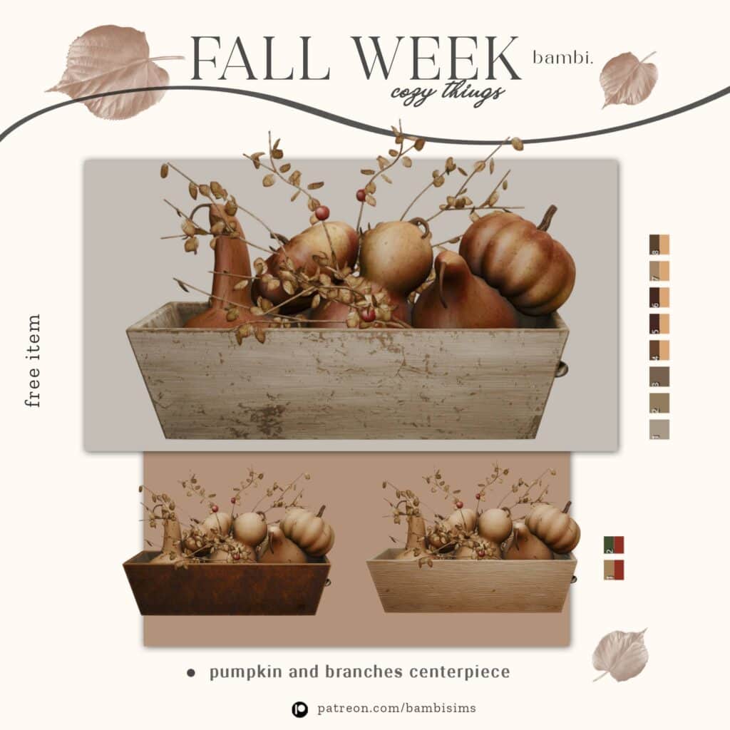 Fall Week: Table Centerpiece