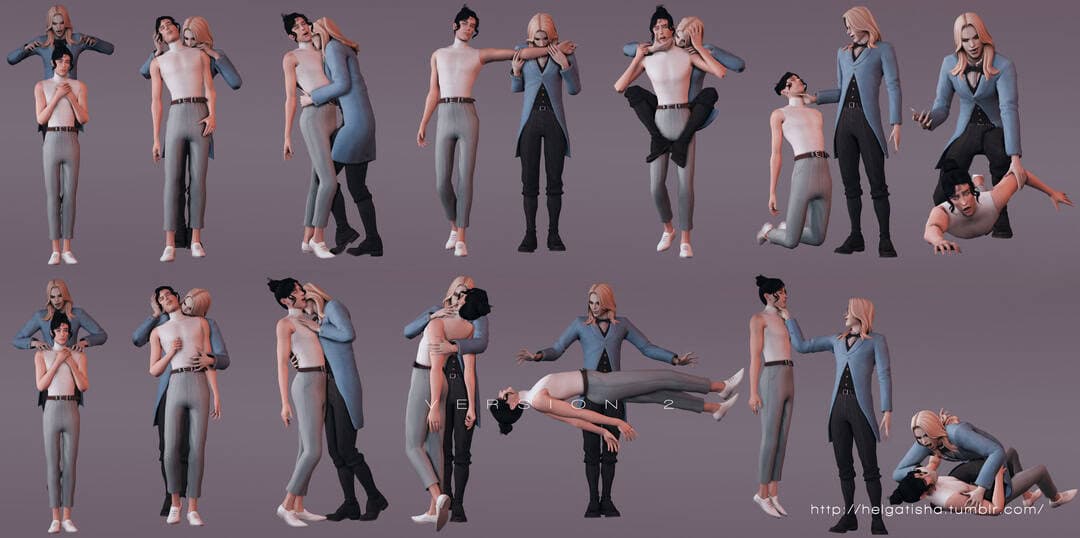 Halloween Poses: Vampire Victim