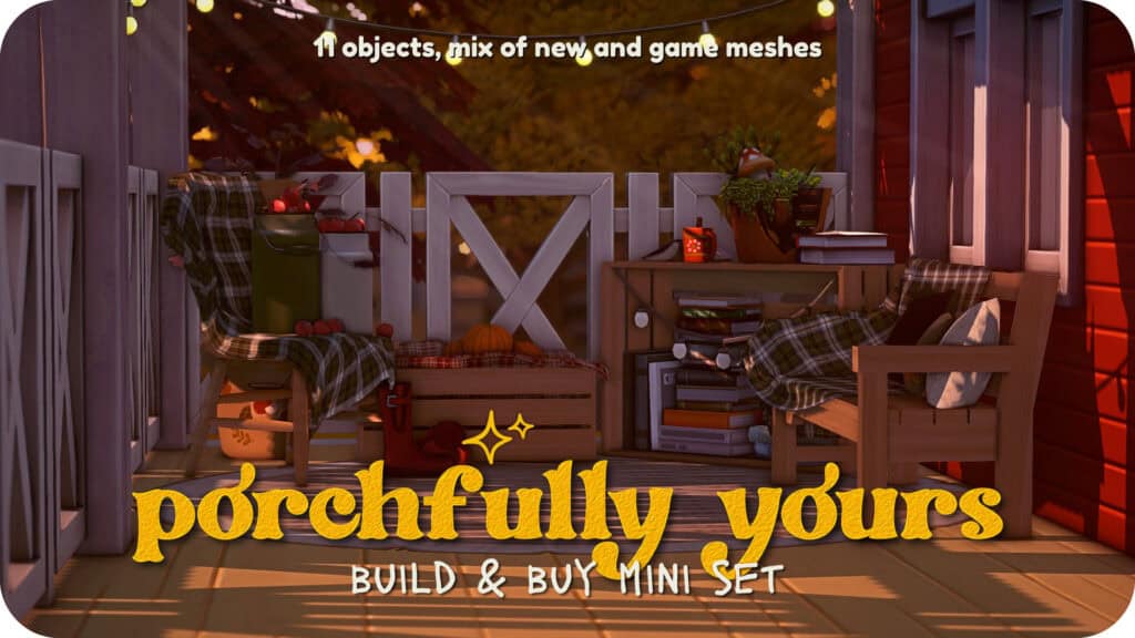 Porchfully Yours – Build & Buy Set