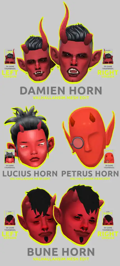 Horns Pack- Valhallanism