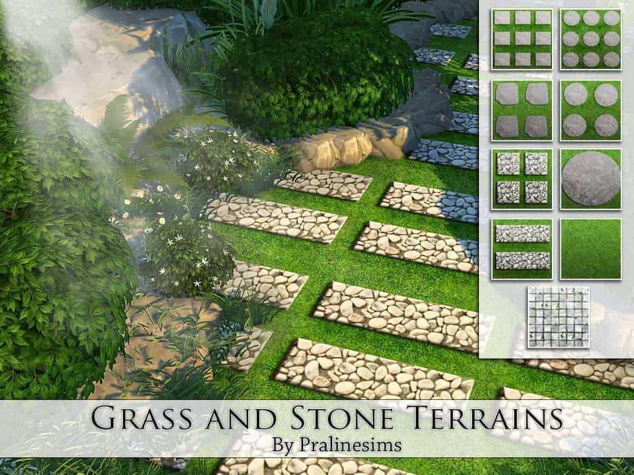 Grass and Stone Terrains
