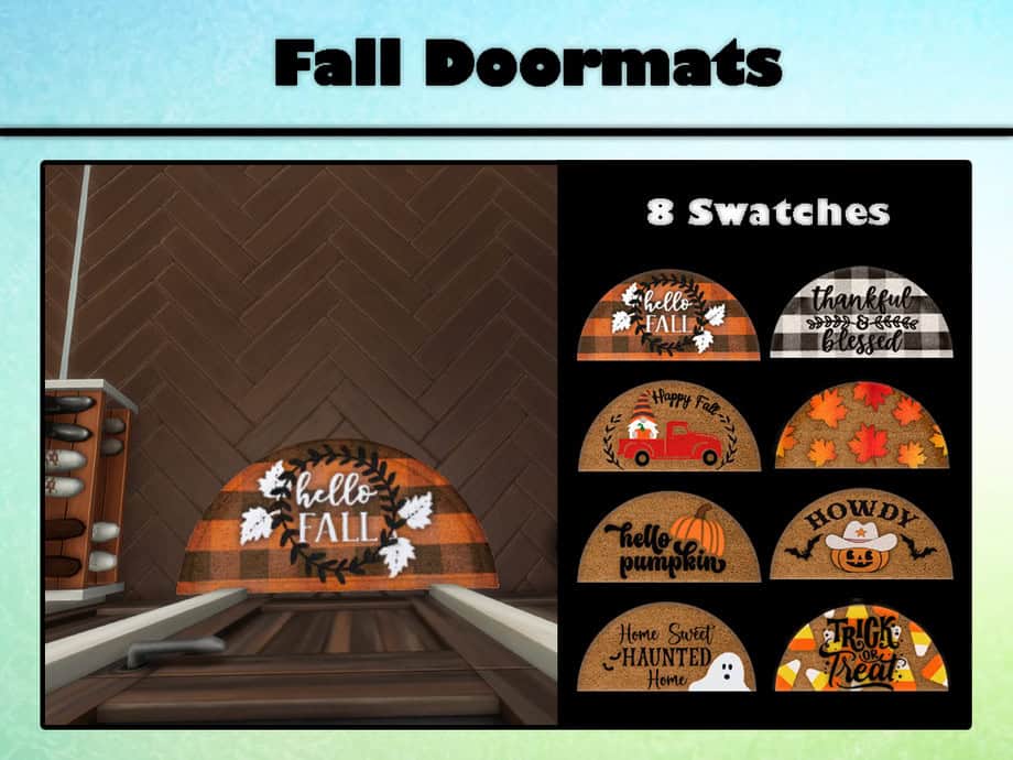 Fall Doormats