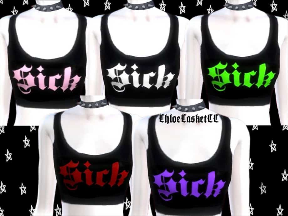 Sick Cropped Top