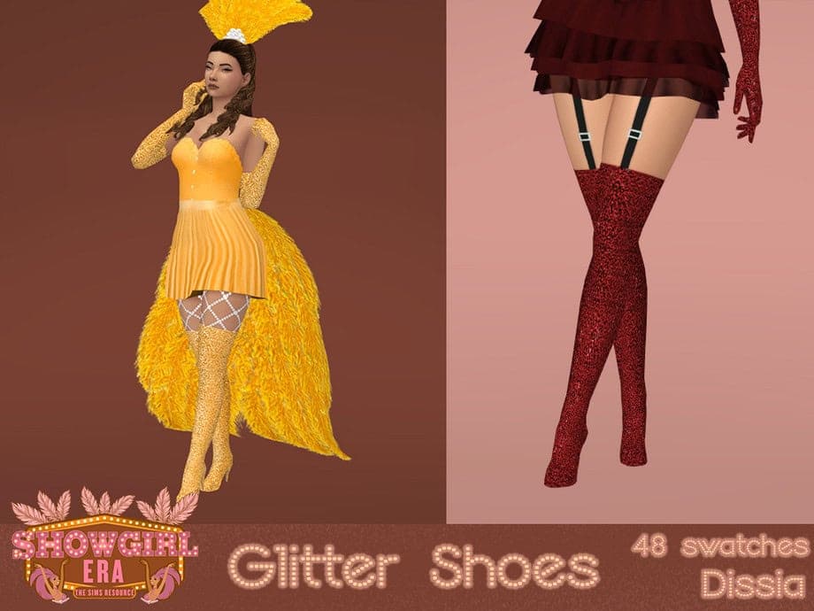 Glitter Shoes