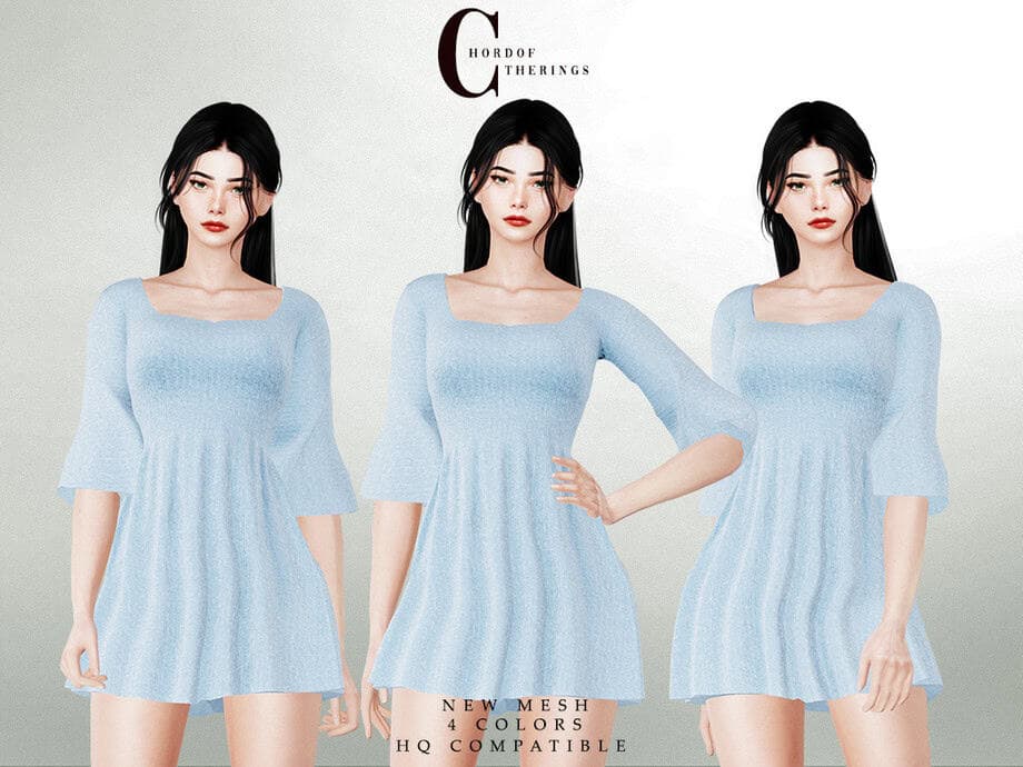 Short Dress D-444