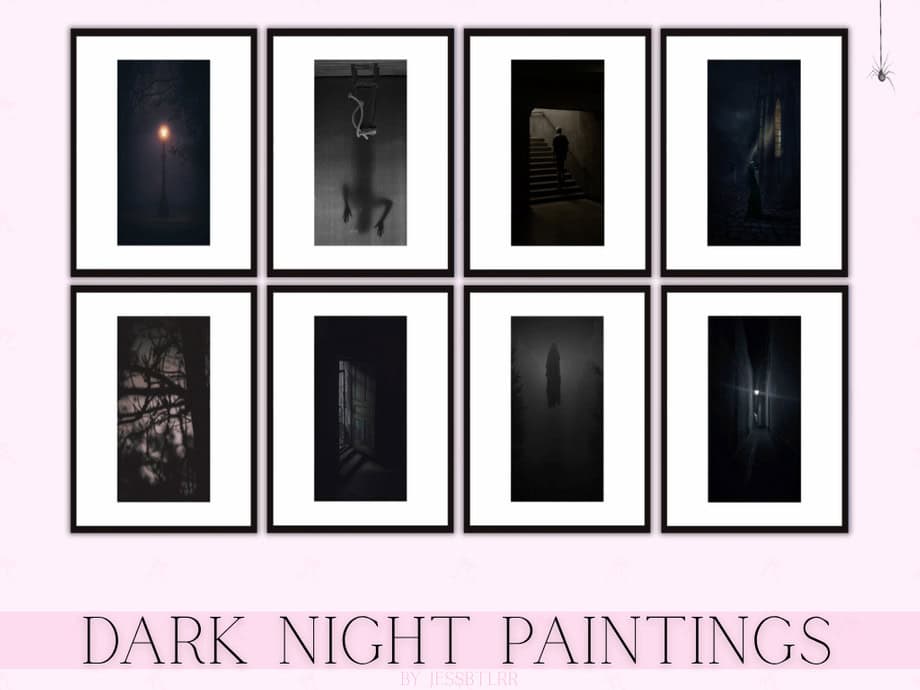Dark Night Paintings