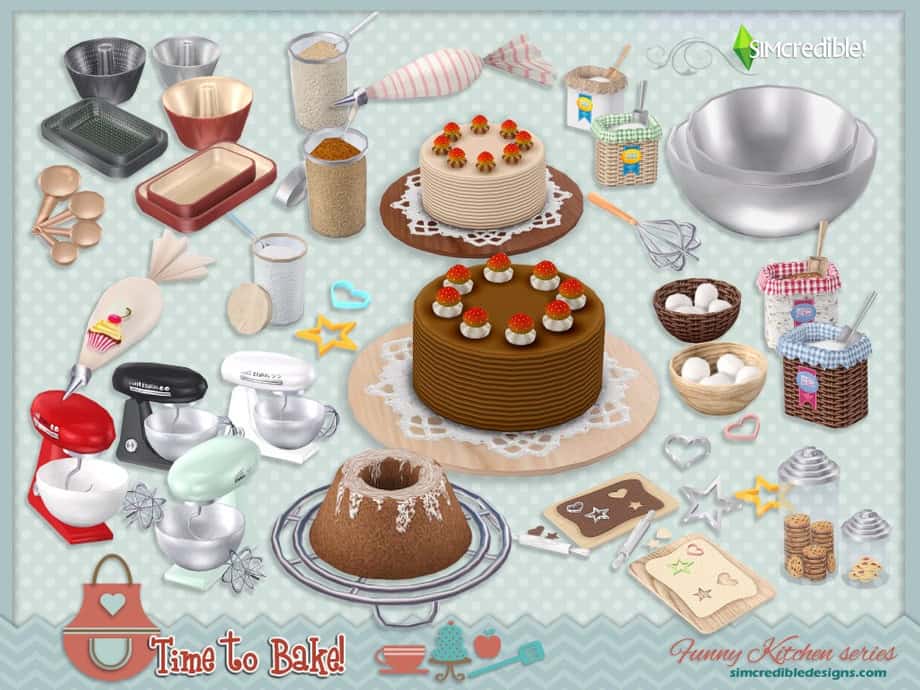 Funny Kitchen Series: Time To Bake