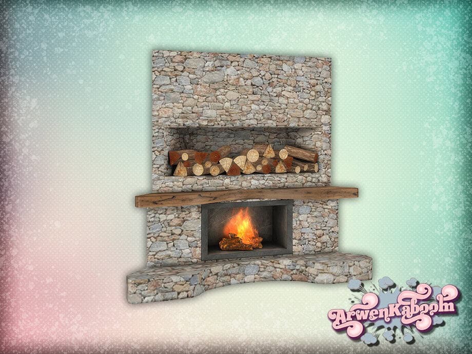 Pure Morning Fireplace