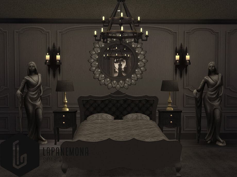 Very Goth Bedroom Set