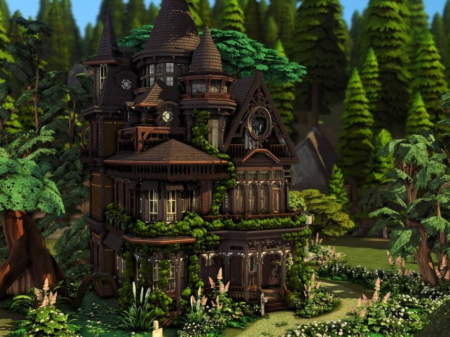 Witch Victorian House