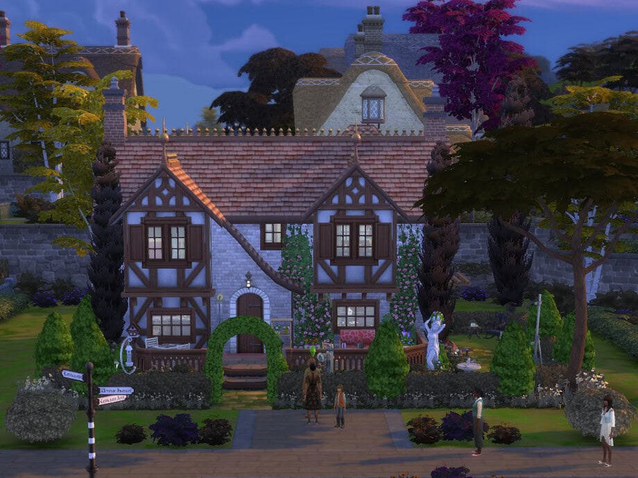 Medieval Christmas Cottage